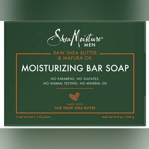 Sold! Shea Moisture Raw Shea Butter & Mafura Oil Soap 3 x 2-pack (NWB)